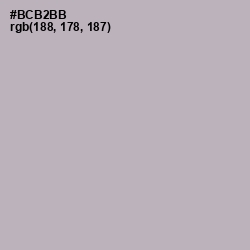 #BCB2BB - Pink Swan Color Image