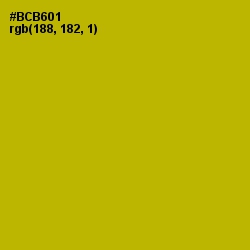 #BCB601 - Sahara Color Image