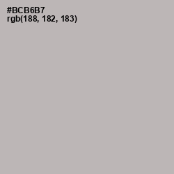 #BCB6B7 - Pink Swan Color Image