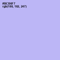 #BCB6F7 - Perano Color Image