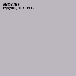 #BCB7BF - Pink Swan Color Image