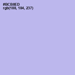 #BCB8ED - Perano Color Image
