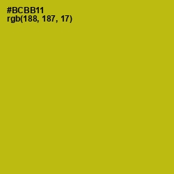 #BCBB11 - Sahara Color Image