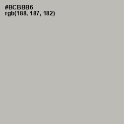 #BCBBB6 - Tide Color Image