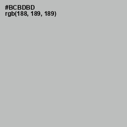 #BCBDBD - Pink Swan Color Image