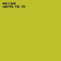 #BCC02B - Key Lime Pie Color Image