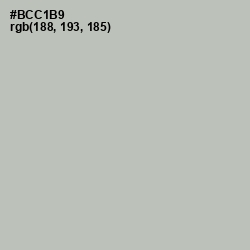#BCC1B9 - Green Spring Color Image