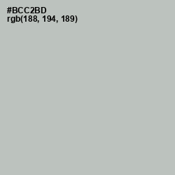 #BCC2BD - Clay Ash Color Image