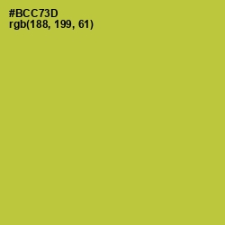 #BCC73D - Key Lime Pie Color Image