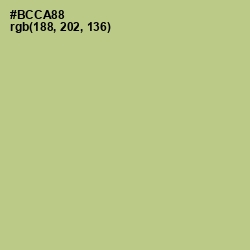 #BCCA88 - Feijoa Color Image