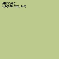 #BCCA8C - Rainee Color Image