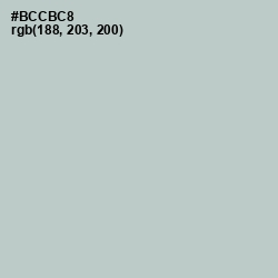 #BCCBC8 - Loblolly Color Image