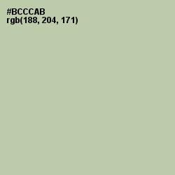 #BCCCAB - Rainee Color Image