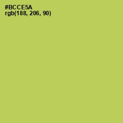 #BCCE5A - Celery Color Image