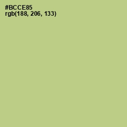 #BCCE85 - Feijoa Color Image