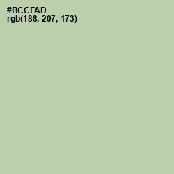 #BCCFAD - Rainee Color Image