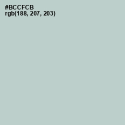 #BCCFCB - Loblolly Color Image