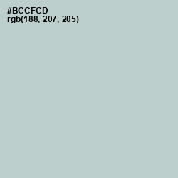 #BCCFCD - Loblolly Color Image