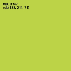#BCD347 - Conifer Color Image