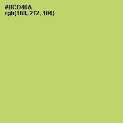 #BCD46A - Wild Willow Color Image