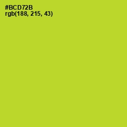 #BCD72B - Key Lime Pie Color Image