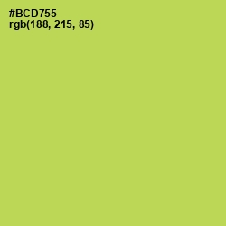 #BCD755 - Conifer Color Image