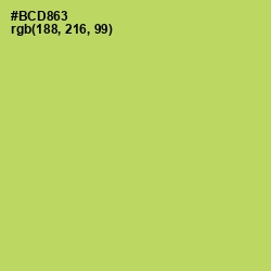 #BCD863 - Wild Willow Color Image