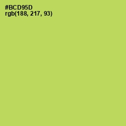 #BCD95D - Conifer Color Image