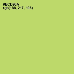 #BCD96A - Wild Willow Color Image