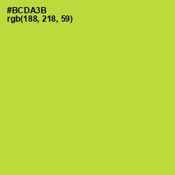 #BCDA3B - Key Lime Pie Color Image