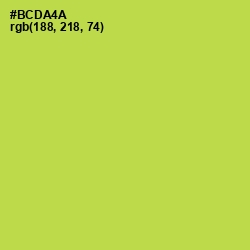 #BCDA4A - Conifer Color Image