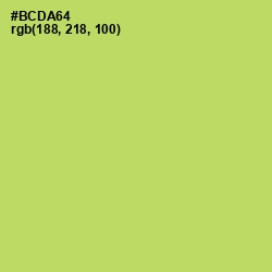 #BCDA64 - Wild Willow Color Image