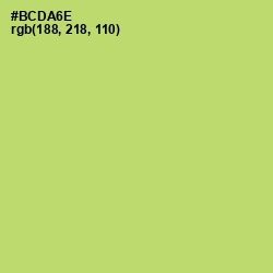 #BCDA6E - Wild Willow Color Image