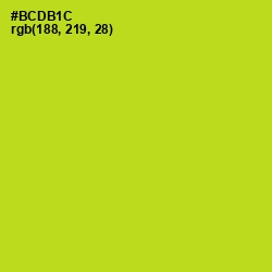 #BCDB1C - Fuego Color Image