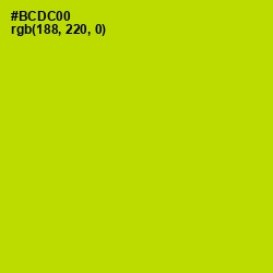 #BCDC00 - Fuego Color Image