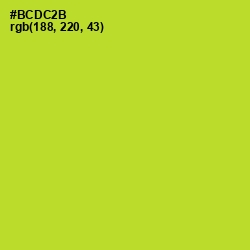 #BCDC2B - Key Lime Pie Color Image