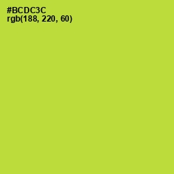 #BCDC3C - Key Lime Pie Color Image