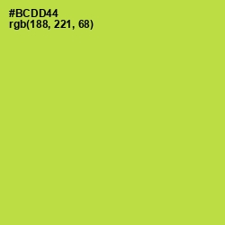 #BCDD44 - Conifer Color Image