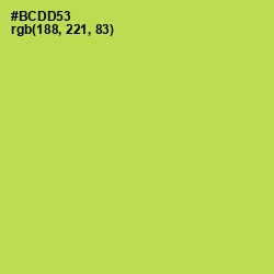 #BCDD53 - Conifer Color Image