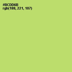 #BCDD6B - Wild Willow Color Image