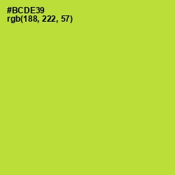 #BCDE39 - Key Lime Pie Color Image