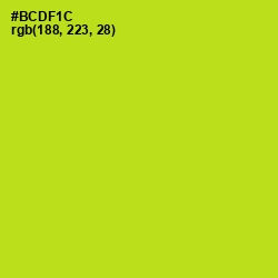 #BCDF1C - Fuego Color Image