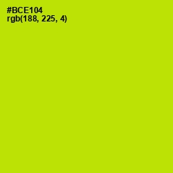 #BCE104 - Inch Worm Color Image