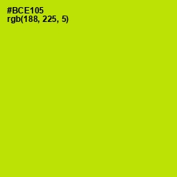 #BCE105 - Inch Worm Color Image