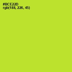 #BCE22D - Green Yellow Color Image