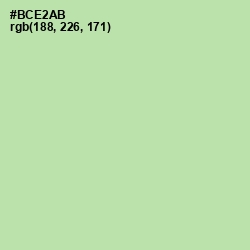 #BCE2AB - Celadon Color Image