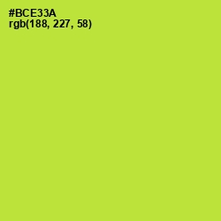 #BCE33A - Green Yellow Color Image