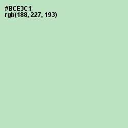 #BCE3C1 - Fringy Flower Color Image