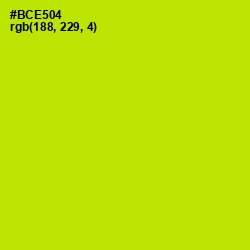 #BCE504 - Inch Worm Color Image