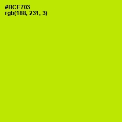 #BCE703 - Inch Worm Color Image